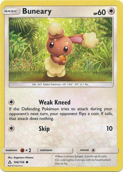 106 / 156 Buneary-Common - Collectible Madness