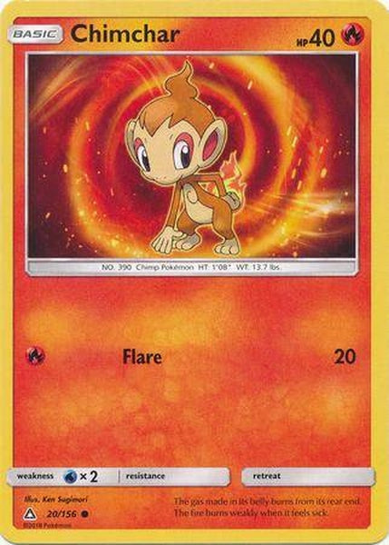 020 / 156 Chimchar-Common - Collectible Madness