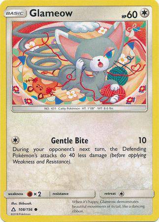108 / 156 Glameow-Common - Collectible Madness