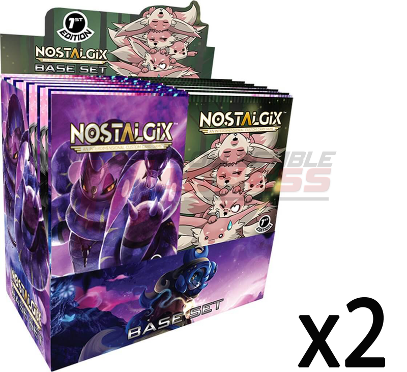 NOSTALGIX TCG 1st Edition Base Set Booster Box - Collectible Madness