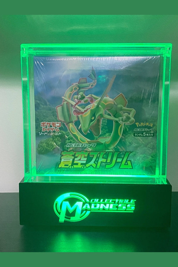 LED Acrylic Base - Japanese Std Booster Box - Collectible Madness