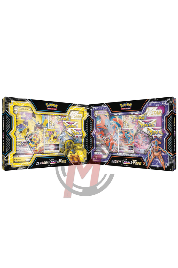 Pokemon - TCG - Deoxys/Zeraora VMAX & VSTAR Battle Box - Collectible Madness