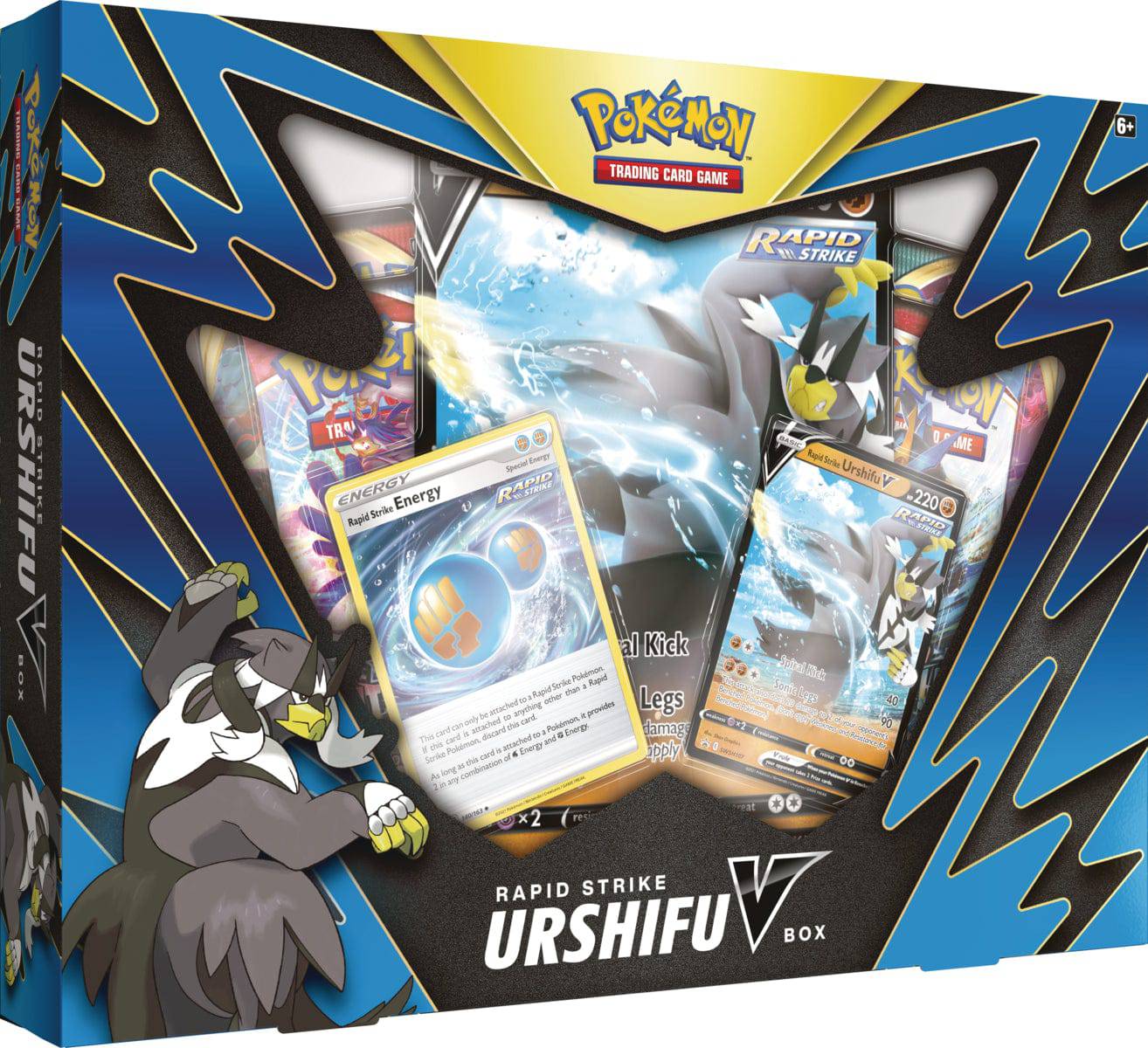 Pokemon - TCG - Single Strike & Rapid Strike Urshifu V Boxes - Collectible Madness