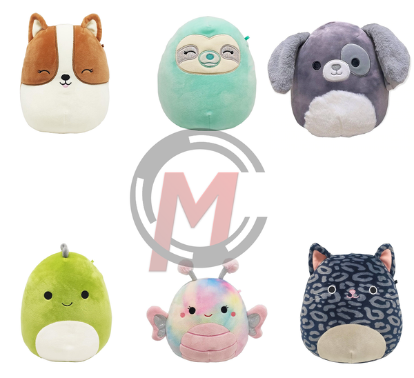 SQUISHMALLOWS 7.5" BOY/GIRL Plush Assortment A - Collectible Madness