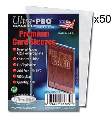 ULTRA PRO Card Sleeves - Premium - 100ct - Collectible Madness