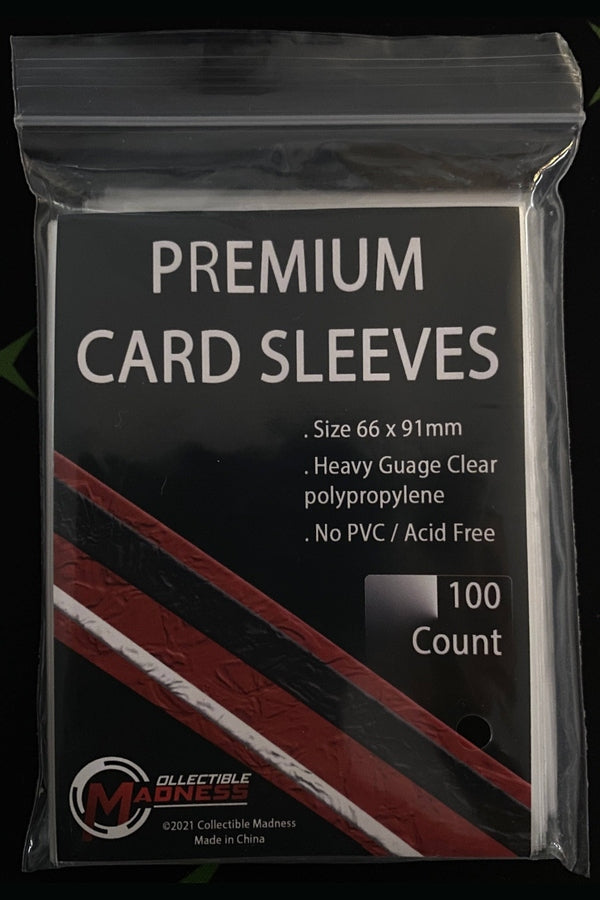 COLLECTIBLE MADNESS - Premium Card Sleeves - Collectible Madness