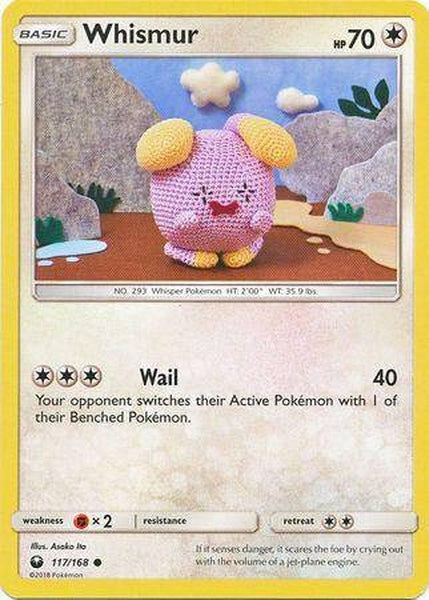 117 / 168 Whismur - Common - Collectible Madness