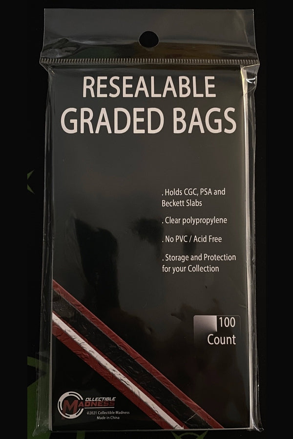 COLLECTIBLE MADNESS - Graded Bags - Collectible Madness