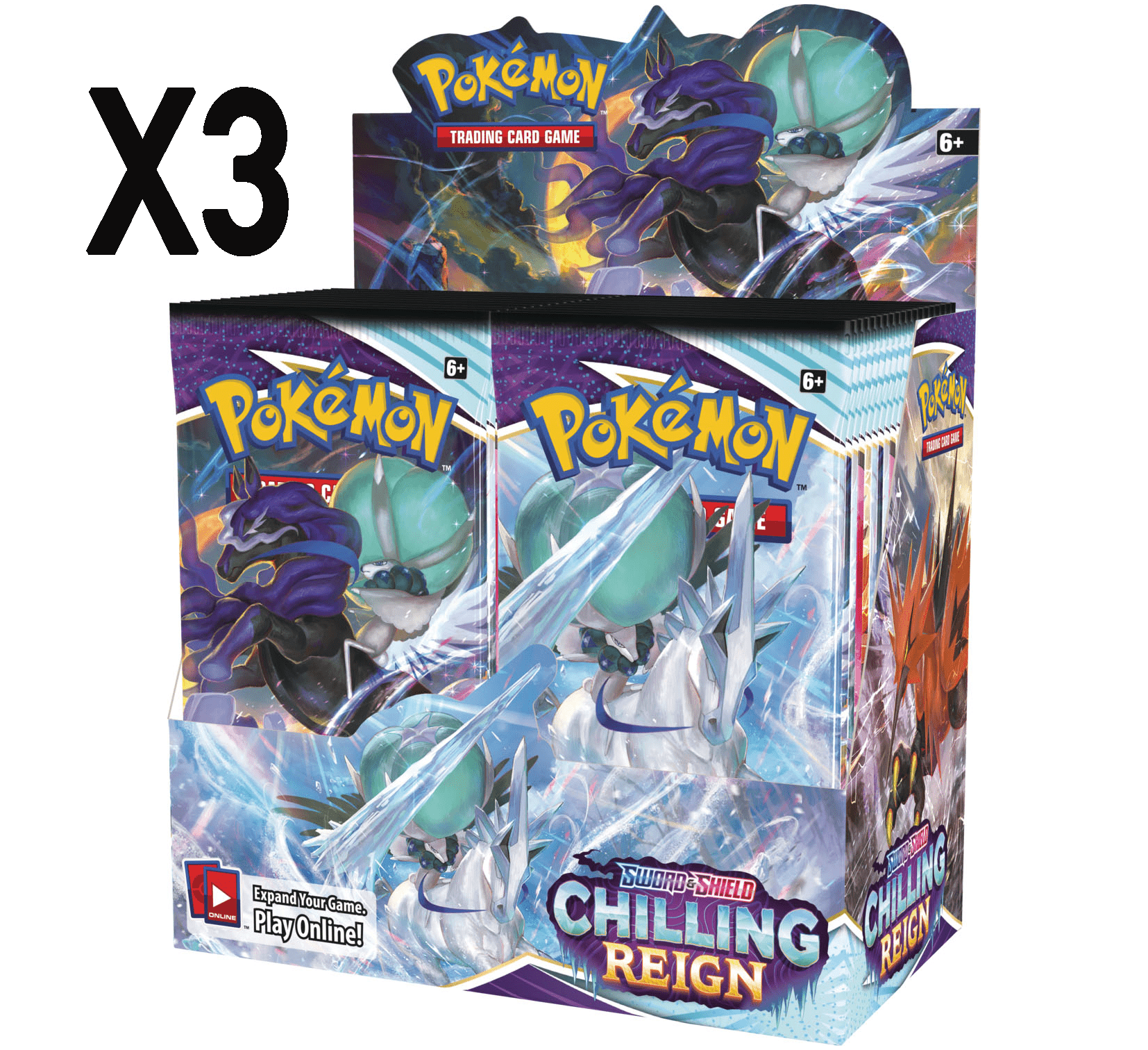 Pokemon - TCG - Chilling Reign Booster Box Options - Collectible Madness