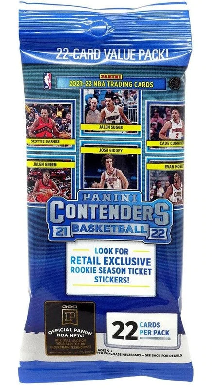 PANINI 2021-22 Contenders Basketball Fat Pack - Collectible Madness