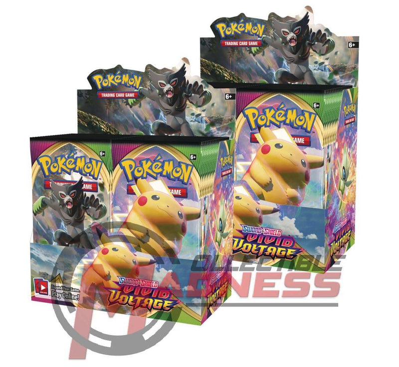 Pokemon - TCG - Vivid Voltage Booster Box Options - Collectible Madness