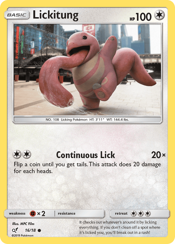16 / 18 Lickitung - Common - Collectible Madness