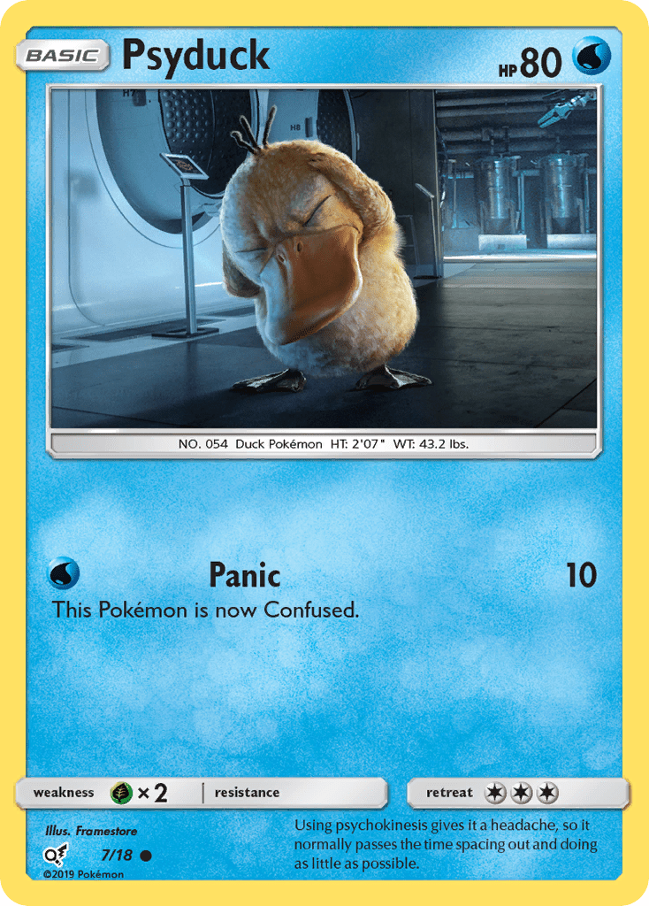 07 / 18 Psyduck - Common - Collectible Madness