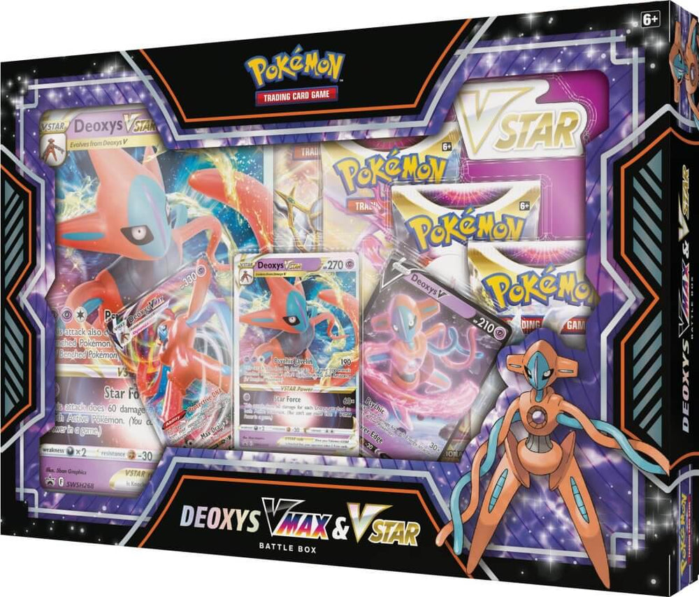 Pokemon - TCG - Deoxys/Zeraora VMAX & VSTAR Battle Box - Collectible Madness