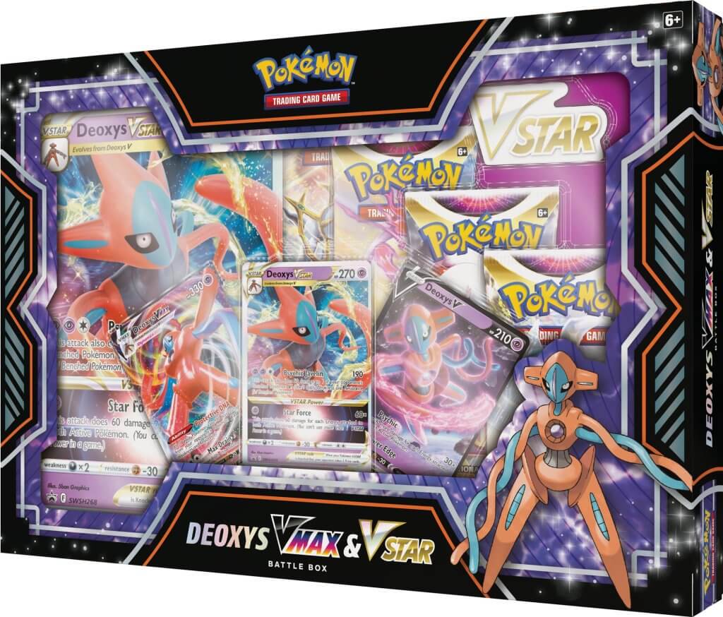 Pokemon - TCG - Deoxys/Zeraora VMAX & VSTAR Battle Box - Collectible Madness