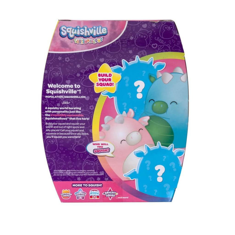 SQUISHMALLOWS SQUISHVILLE - Mini Plush (Squishville Mini Squishmallow 4 Pack)(Dragons) - Collectible Madness