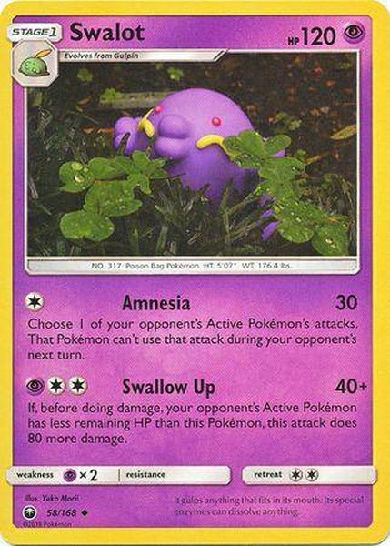 058 / 168 Swalot - Uncommon - Collectible Madness