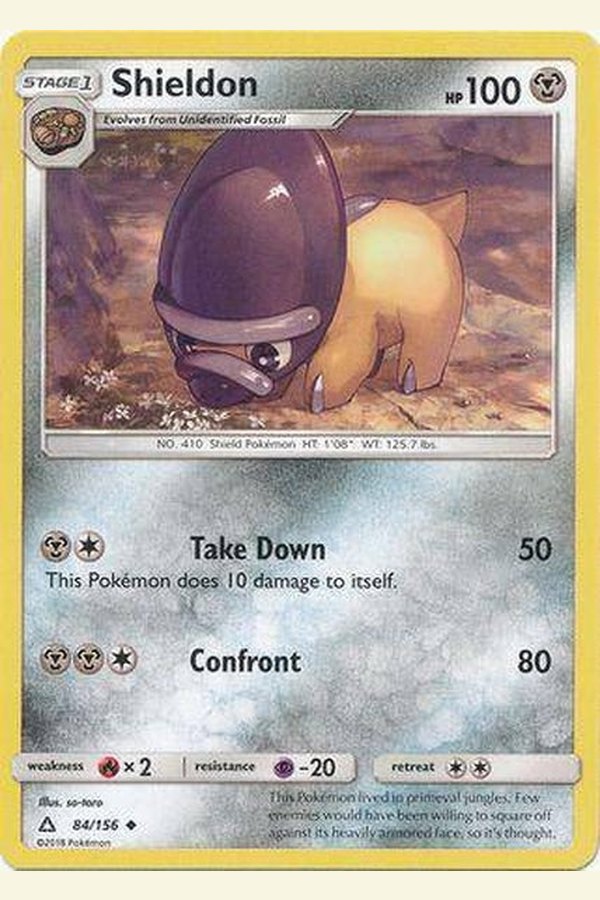084 / 156 Shieldon-Uncommon - Collectible Madness