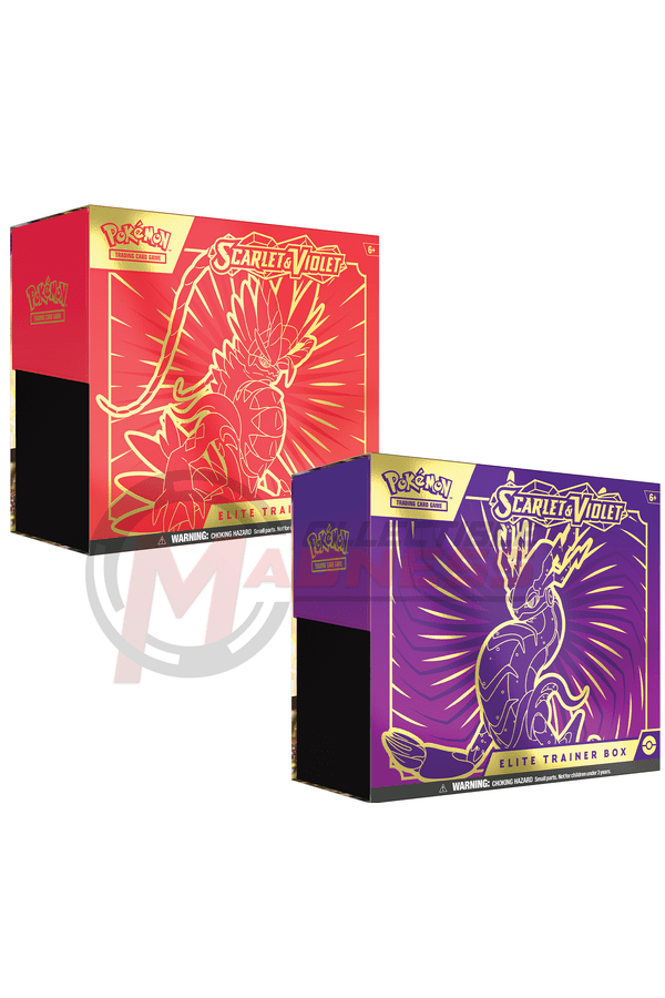Pokemon - TCG - Scarlet & Violet Elite Trainer Box Options - Collectible Madness