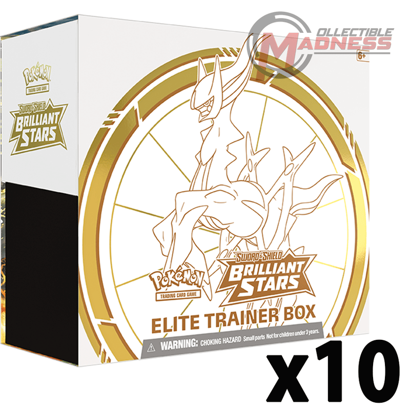 Pokemon - TCG - Brilliant Stars Elite Trainer Box Options - Collectible Madness