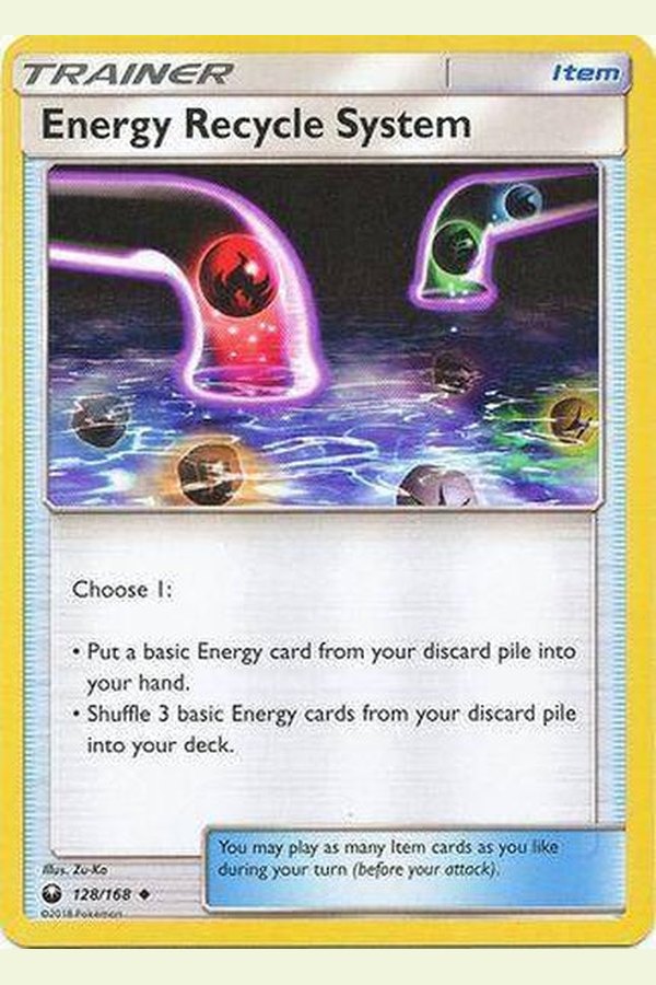 128 / 168 Energy Recycle System - Uncommon - Collectible Madness