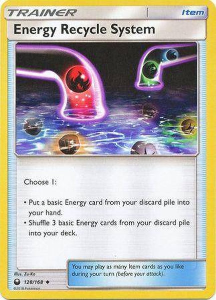 128 / 168 Energy Recycle System - Uncommon - Collectible Madness