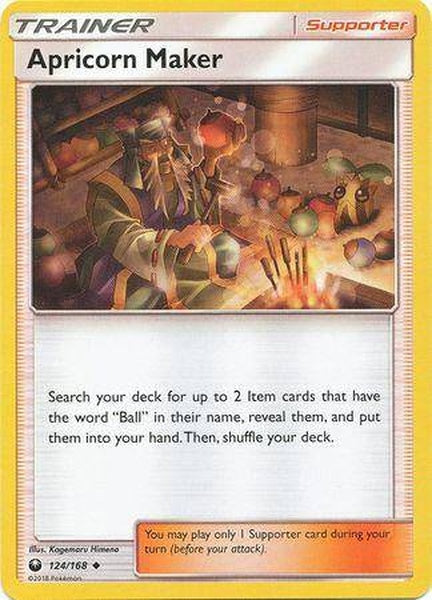 124 / 168 Apricorn Maker - Uncommon - Collectible Madness