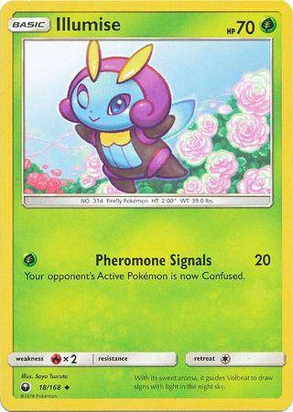 018 / 168 Illumise - Uncommon - Collectible Madness