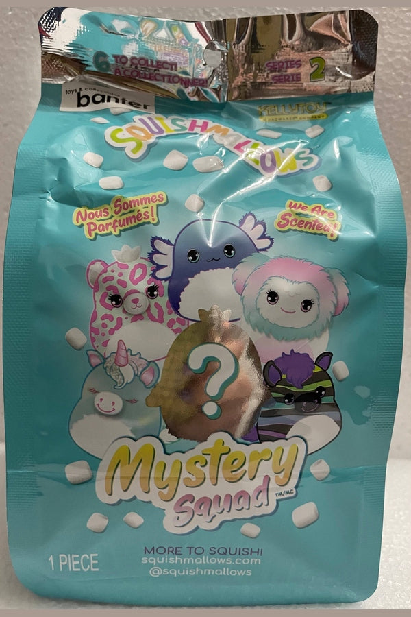 SQUISHMALLOWS 5" Scented Mystery Squad Bags SERIES 2 - Collectible Madness