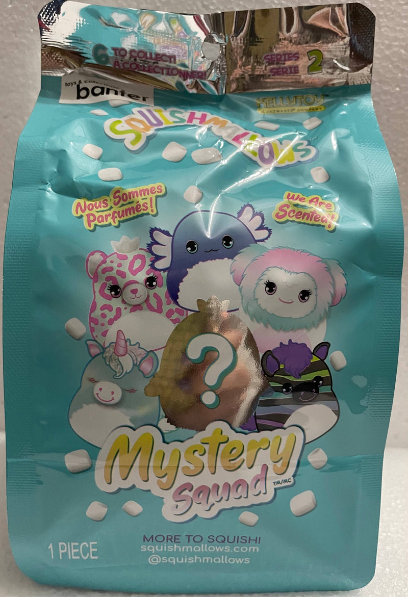 SQUISHMALLOWS 5" Scented Mystery Squad Bags SERIES 2 - Collectible Madness