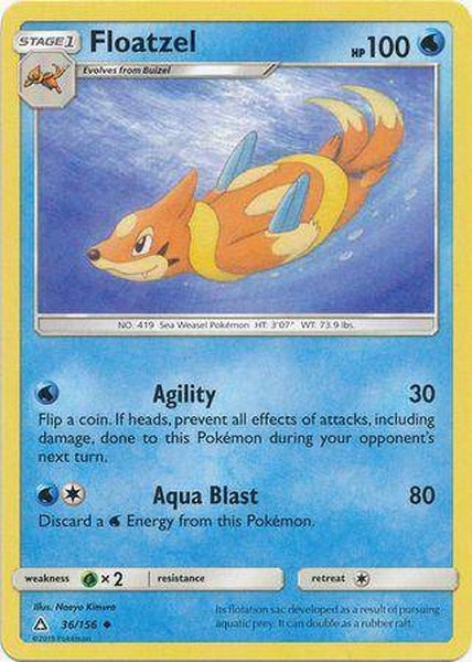 036 / 156 Floatzel-Uncommon - Collectible Madness