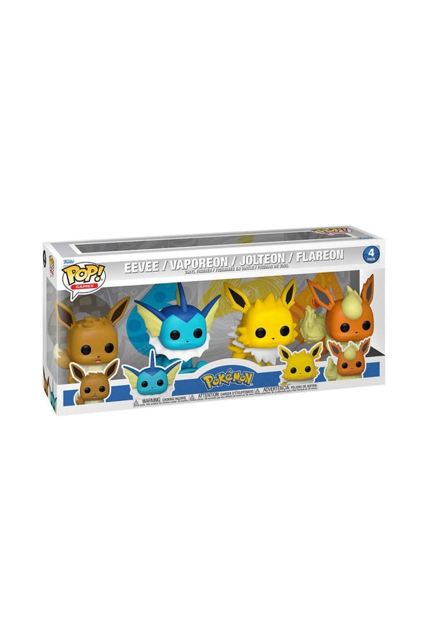 Pokemon - Eeveelutions US Exclusive Pop! 4-Pack RS - Collectible Madness