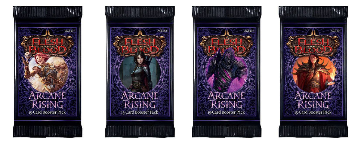 Flesh And Blood - TCG - Arcane Rising Booster Pack | Artwork Set | 1st Edition - Collectible Madness
