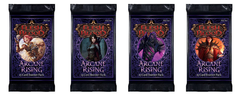Flesh And Blood - TCG - Arcane Rising Booster Pack | Artwork Set | 1st Edition - Collectible Madness