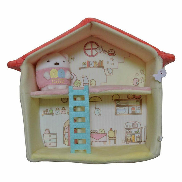 San-X Sumikko Gurashi Sumikko House Plush Toy Red Roof TJN - Collectible Madness