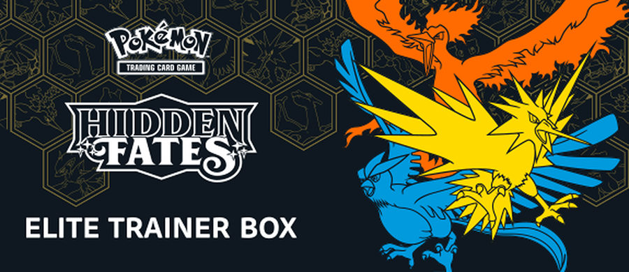 Pokemon - TCG - Elite Trainer Box- Hidden Fates - Collectible Madness