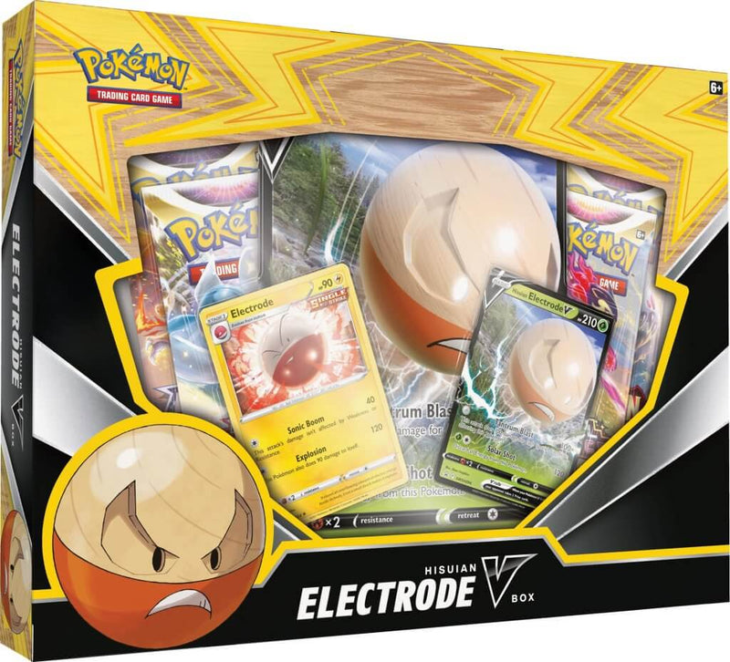 Pokemon - TCG - Hisuian Electrode V Box - Collectible Madness