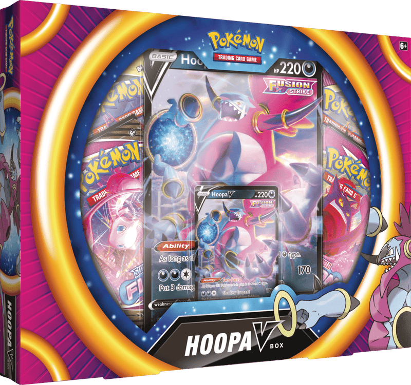 Pokemon - TCG - Dragonite V or Hoopa V Box - Collectible Madness