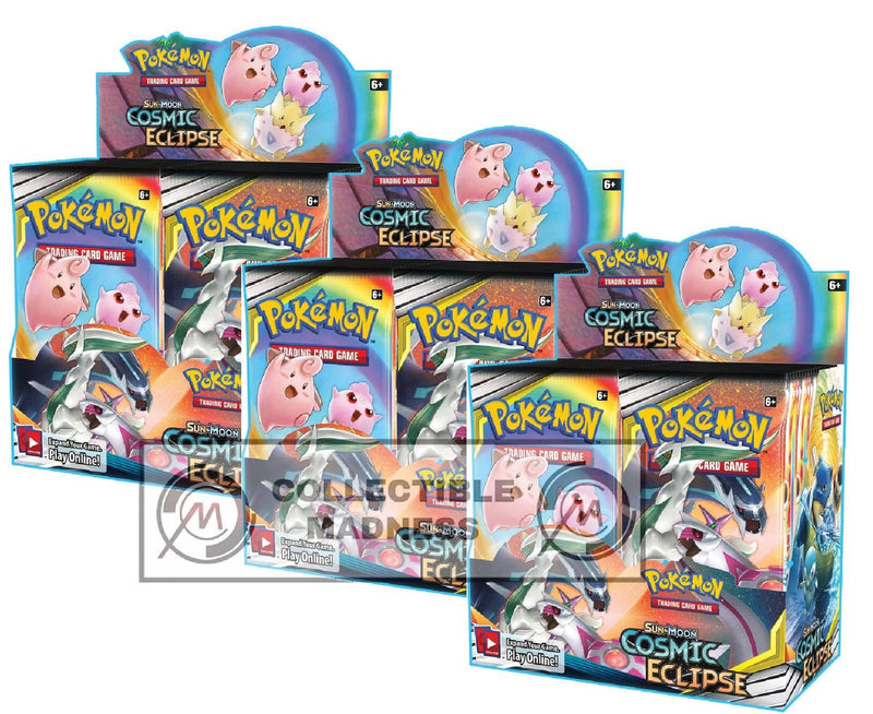 Pokemon - TCG - Cosmic Eclipse Booster Box Options - Collectible Madness