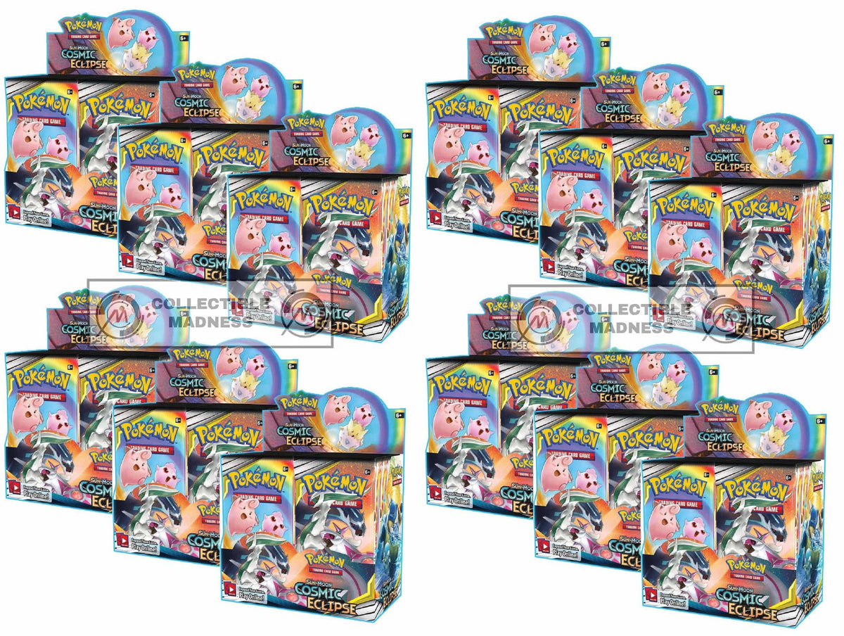 Pokemon - TCG - Cosmic Eclipse Booster Box Options - Collectible Madness