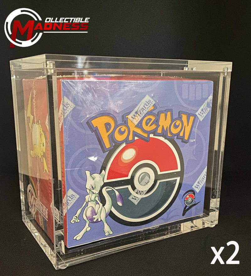 Acrylic Storage and Protection Case - Booster Box | Magnetic Lid - Collectible Madness