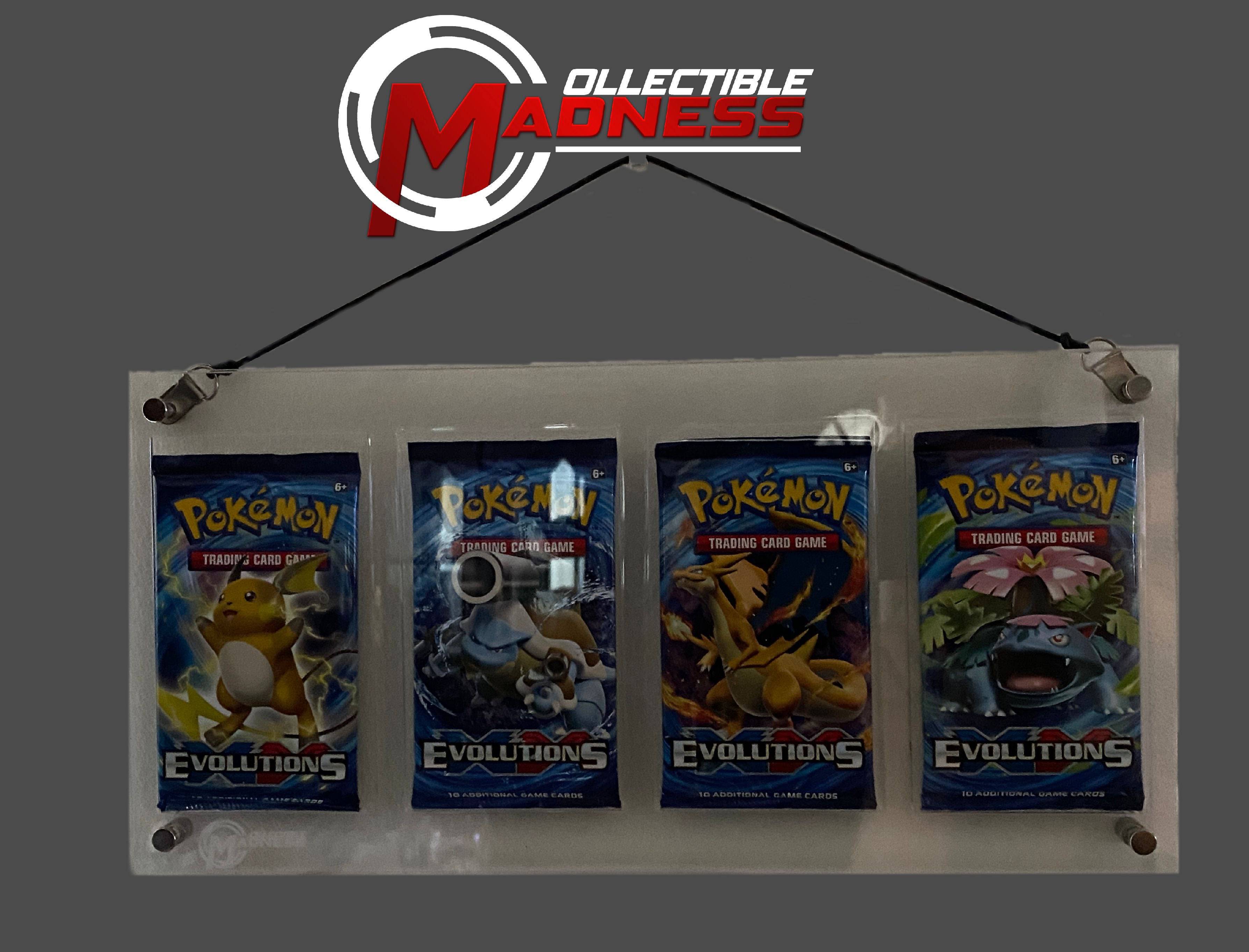 Acrylic Storage and Display Case - 4x Booster Pack - Collectible Madness