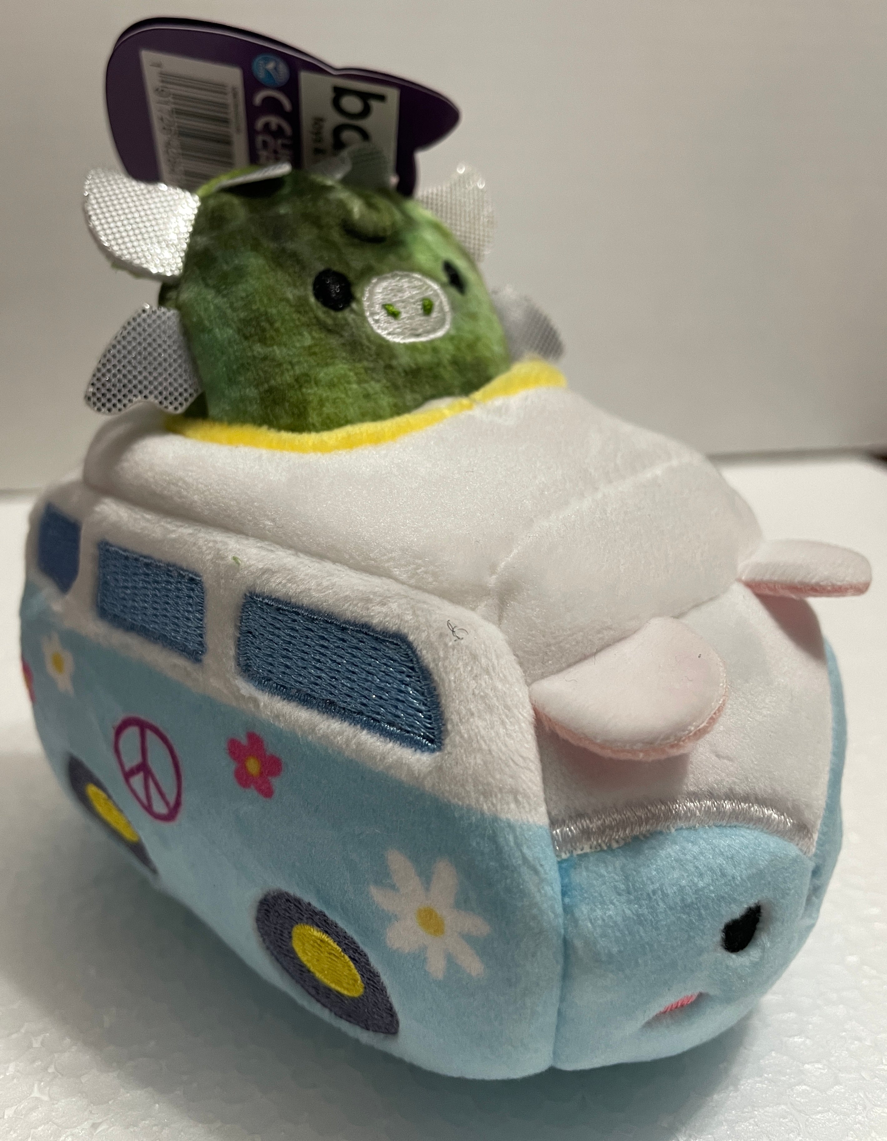 SQUISHMALLOWS SQUISHVILLE - Mini Plush (In Vehicle)(Asst) W2 - Collectible Madness
