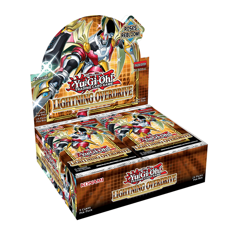 YU-GI-OH! - TCG Lightning Overdrive Booster Box - Collectible Madness