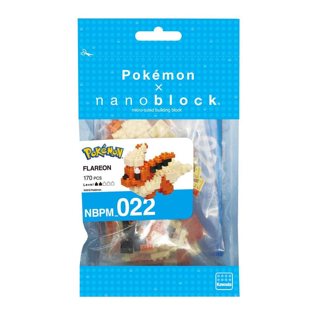Pokemon - nanoblock - FLAREON - Collectible Madness