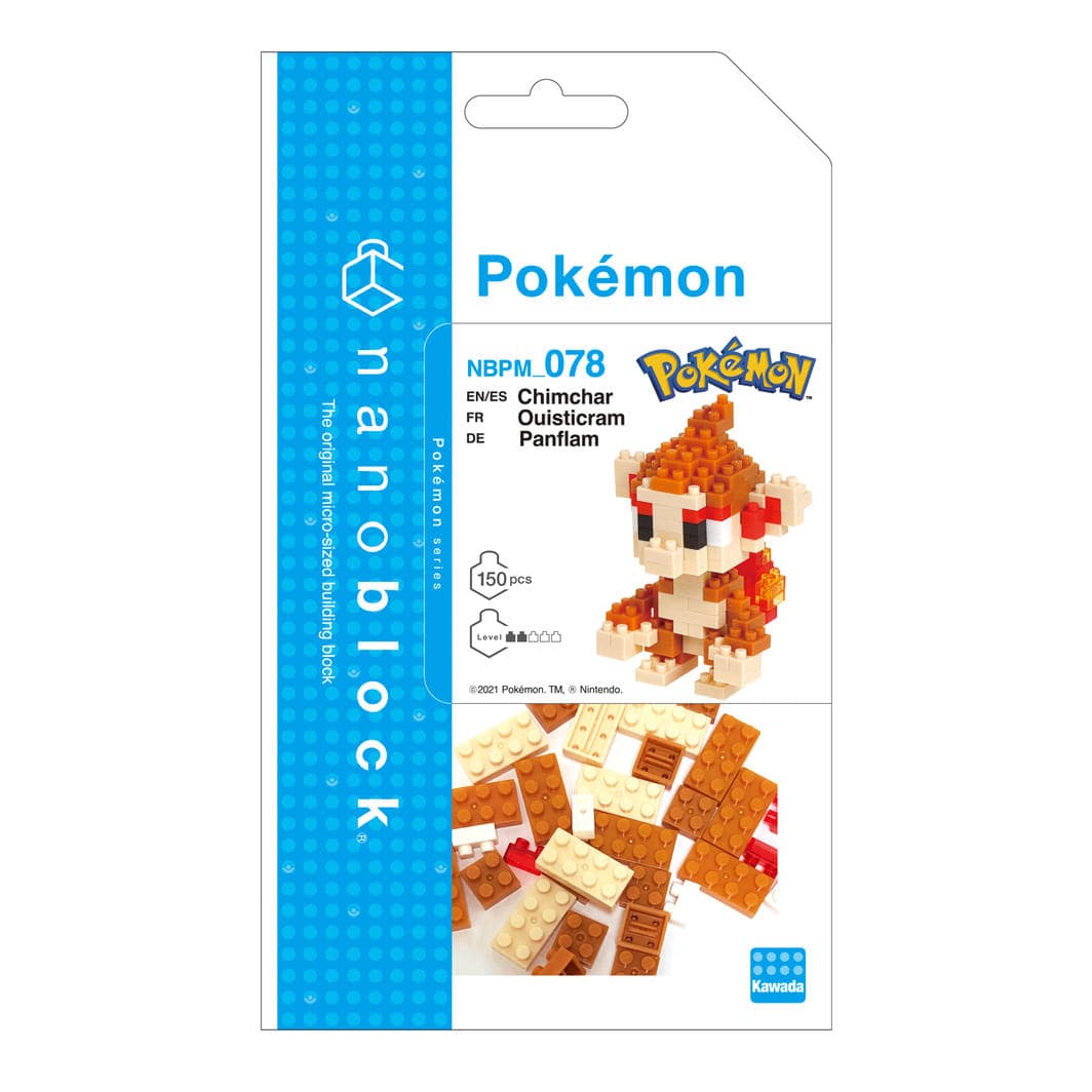 Pokemon - nanoblock - CHIMCHAR - Collectible Madness