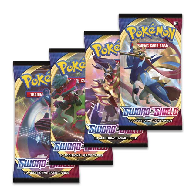 Pokemon - TCG - Sword & Shield Base Set Booster Pack Options - Collectible Madness