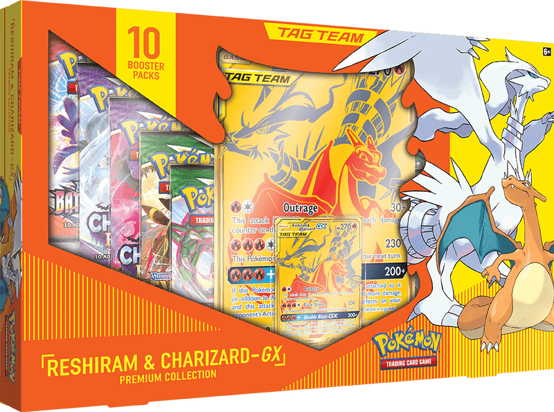 Pokemon - TCG - Charizard Reshiram GX Premium Collection - Collectible Madness