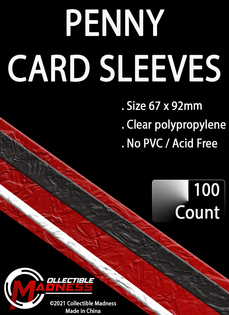 COLLECTIBLE MADNESS - Soft Card Sleeves - Collectible Madness