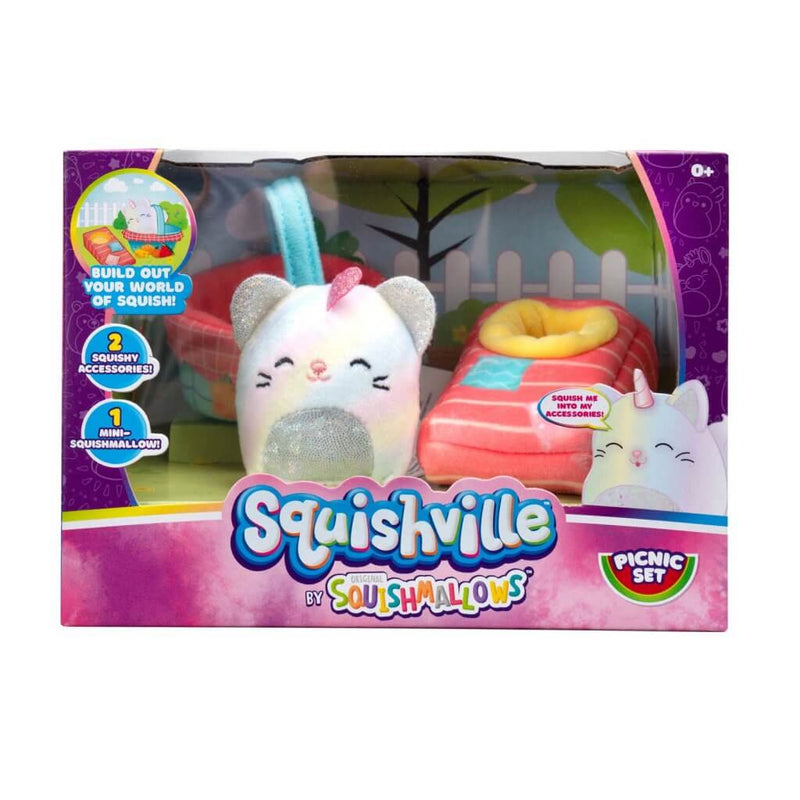 SQUISHMALLOWS SQUISHVILLE - Mini Plush (Squishville Accessory Set) (Asst) - Collectible Madness